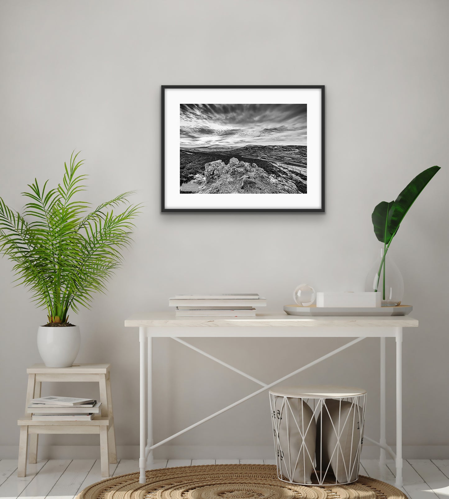 Northumberland #68 - The Cheviot, Hedgehope Hill and Combe Fell, from Newton Tors